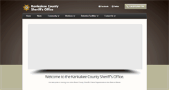 Desktop Screenshot of kankakeecountysheriff.com