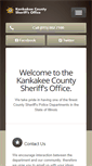 Mobile Screenshot of kankakeecountysheriff.com